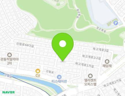 47-10 Sillim-ro 44ga-gil, Gwanak-gu, Seoul, Republic of Korea Map