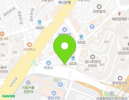 13 Gucheonmyeon-ro, Gwangjin-gu, Seoul, Republic of Korea Map