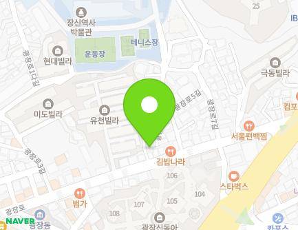 11-12 Gwangjang-ro 5-gil, Gwangjin-gu, Seoul, Republic of Korea Map