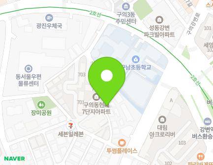 16 Guuigangbyeon-ro 3ga-gil, Gwangjin-gu, Seoul, Republic of Korea Map