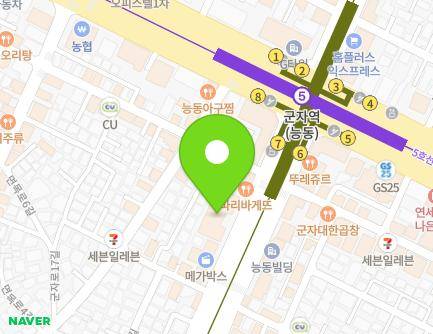295 Neungdong-ro, Gwangjin-gu, Seoul, Republic of Korea Map
