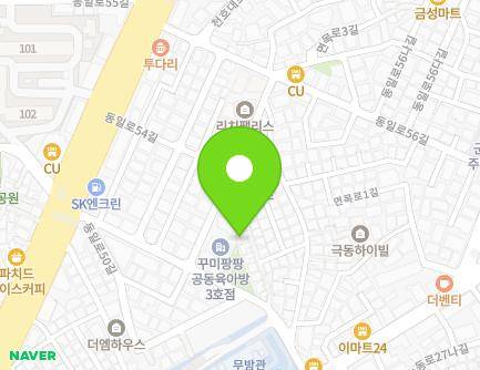 19-10 Dongil-ro 56ga-gil, Gwangjin-gu, Seoul, Republic of Korea Map