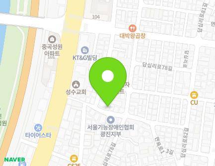 17 Dongil-ro 80-gil, Gwangjin-gu, Seoul, Republic of Korea Map