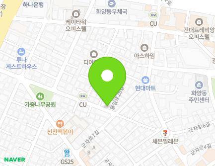 47 Dongil-ro 28-gil, Gwangjin-gu, Seoul, Republic of Korea Map