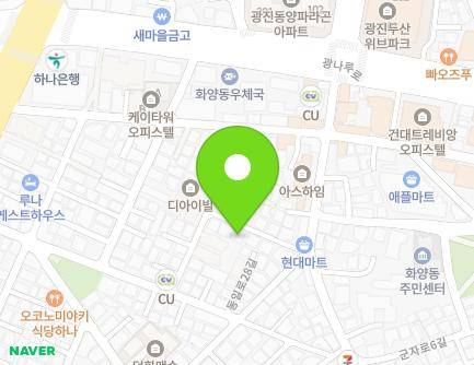 2-11 Gunja-ro 7-gil, Gwangjin-gu, Seoul, Republic of Korea Map
