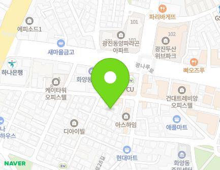 44-3 Dongil-ro 30-gil, Gwangjin-gu, Seoul, Republic of Korea Map