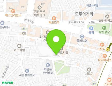 34 Neungdong-ro 17-gil, Gwangjin-gu, Seoul, Republic of Korea Map