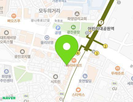 7-3 Neungdong-ro 19-gil, Gwangjin-gu, Seoul, Republic of Korea Map