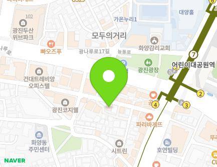 17 Neungdong-ro 19-gil, Gwangjin-gu, Seoul, Republic of Korea Map