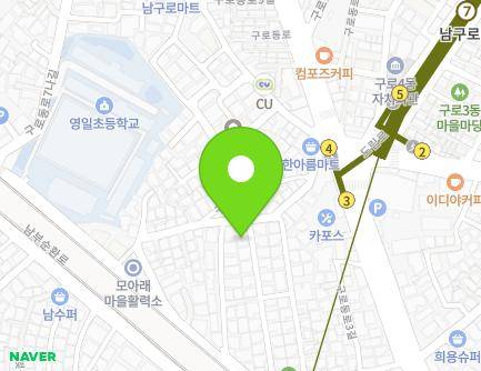 17-4 Gurodong-ro 5-gil, Guro-gu, Seoul, Republic of Korea Map