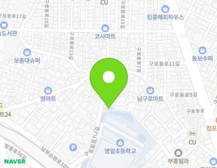 13-2 Gurodong-ro 7na-gil, Guro-gu, Seoul, Republic of Korea Map