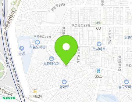 15-3 Gurodong-ro 7da-gil, Guro-gu, Seoul, Republic of Korea Map