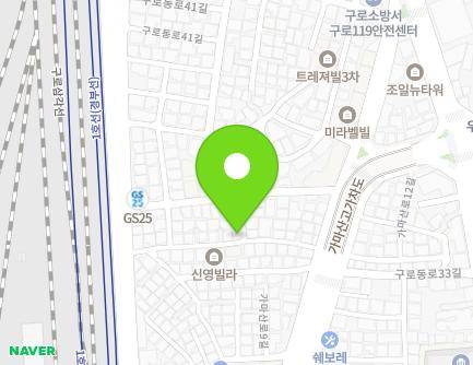 17-1 Beotkkot-ro 68-gil, Guro-gu, Seoul, Republic of Korea Map