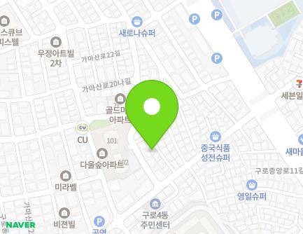 101-9 Gurodong-ro 28-gil, Guro-gu, Seoul, Republic of Korea Map