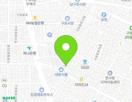 24-10 Gurodong-ro 20-gil, Guro-gu, Seoul, Republic of Korea Map