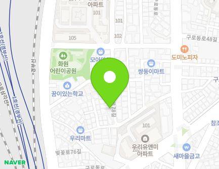 28-26 Beotkkot-ro 78-gil, Guro-gu, Seoul, Republic of Korea Map
