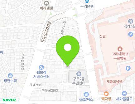 145-12 Gurodong-ro, Guro-gu, Seoul, Republic of Korea Map