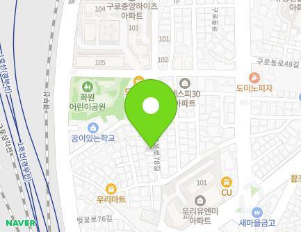 28-20 Beotkkot-ro 78-gil, Guro-gu, Seoul, Republic of Korea Map