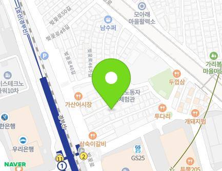 12 Beotkkot-ro 42-gil, Geumcheon-gu, Seoul, Republic of Korea Map