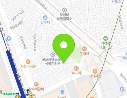 22 Beotkkot-ro 42-gil, Geumcheon-gu, Seoul, Republic of Korea Map