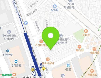 8 Beotkkot-ro 42-gil, Geumcheon-gu, Seoul, Republic of Korea Map