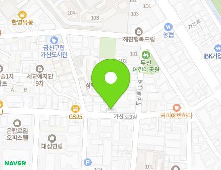 40 Gasan-ro 3-gil, Geumcheon-gu, Seoul, Republic of Korea Map