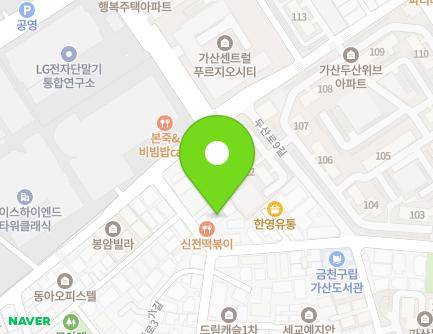 72-1 Gasan-ro 5-gil, Geumcheon-gu, Seoul, Republic of Korea Map