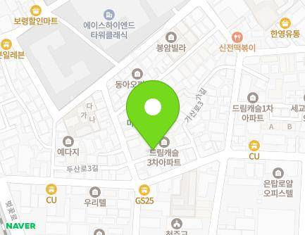 36-7 Dusan-ro 3-gil, Geumcheon-gu, Seoul, Republic of Korea Map