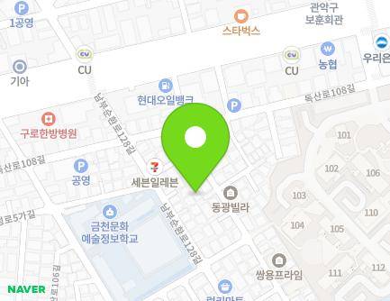 26-2 Nambusunhwan-ro 130-gil, Geumcheon-gu, Seoul, Republic of Korea Map