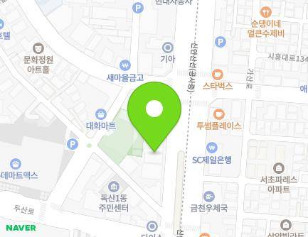 415 Siheung-daero, Geumcheon-gu, Seoul, Republic of Korea Map
