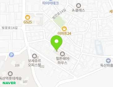 29-20 Beoman-ro 12-gil, Geumcheon-gu, Seoul, Republic of Korea Map
