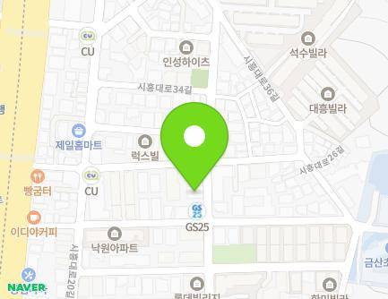 37-7 Siheung-daero 26-gil, Geumcheon-gu, Seoul, Republic of Korea Map