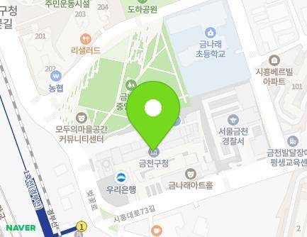 70 Siheung-daero 73-gil, Geumcheon-gu, Seoul, Republic of Korea Map