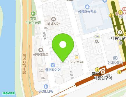 415-11 Hwarang-ro, Nowon-gu, Seoul, Republic of Korea Map