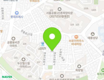 15 Nowon-ro 1ma-gil, Nowon-gu, Seoul, Republic of Korea Map