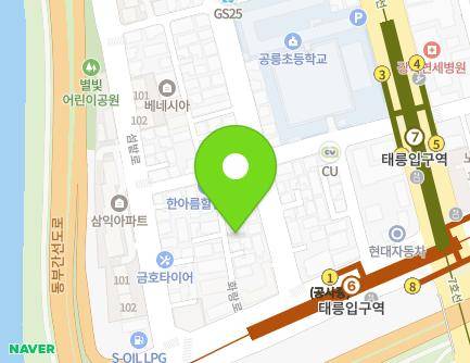 415-22 Hwarang-ro, Nowon-gu, Seoul, Republic of Korea Map