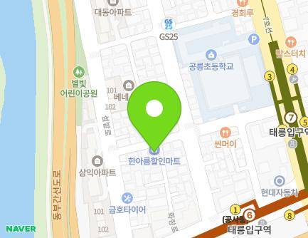 415-35 Hwarang-ro, Nowon-gu, Seoul, Republic of Korea Map