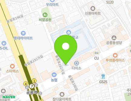 23 Dongil-ro 192-gil, Nowon-gu, Seoul, Republic of Korea Map