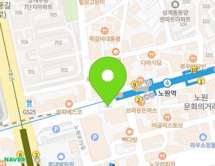 64-2 Sanggye-ro, Nowon-gu, Seoul, Republic of Korea Map