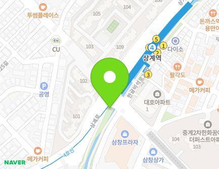 389-2 Hangeulbiseok-ro, Nowon-gu, Seoul, Republic of Korea Map