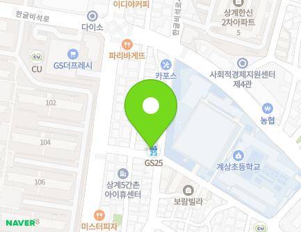 28 Hangeulbiseok-ro 47-gil, Nowon-gu, Seoul, Republic of Korea Map