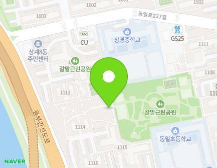 75 Dongil-ro 227-gil, Nowon-gu, Seoul, Republic of Korea Map