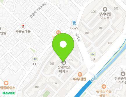 396 Hangeulbiseok-ro, Nowon-gu, Seoul, Republic of Korea Map