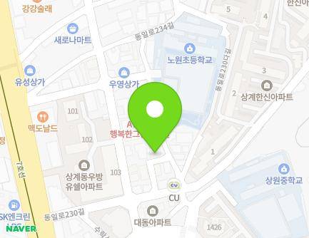 11 Dongil-ro 230na-gil, Nowon-gu, Seoul, Republic of Korea Map