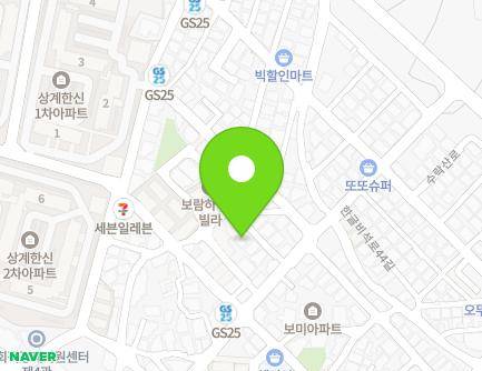 45-7 Hangeulbiseok-ro 44-gil, Nowon-gu, Seoul, Republic of Korea Map