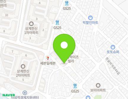 15 Hangeulbiseok-ro 44ga-gil, Nowon-gu, Seoul, Republic of Korea Map