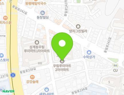 33 Dongil-ro 238-gil, Nowon-gu, Seoul, Republic of Korea Map
