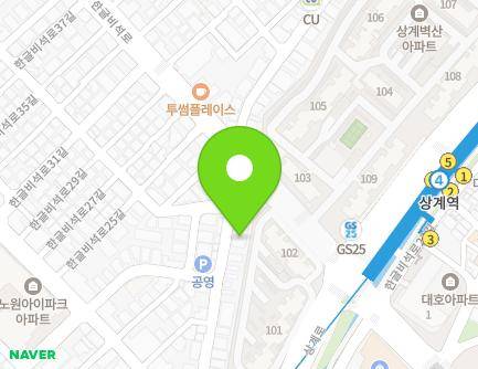 11 Hangeulbiseok-ro 23-gil, Nowon-gu, Seoul, Republic of Korea Map