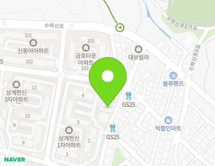 65 Hangeulbiseok-ro 46-gil, Nowon-gu, Seoul, Republic of Korea Map