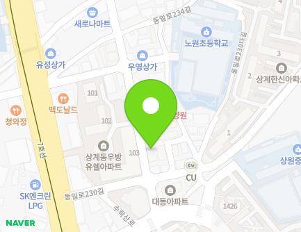 8 Dongil-ro 230ga-gil, Nowon-gu, Seoul, Republic of Korea Map